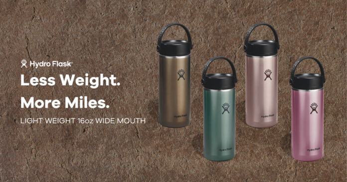 軽量で保冷力抜群！Hydro Flask®（ハイドロフラスク）から、メタリックなトレイルシリーズの新サイズが登場。のメイン画像