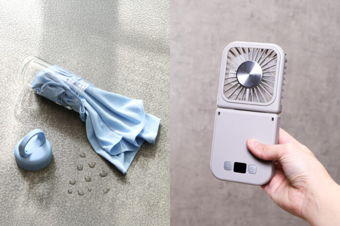すぐに使える「熱中症対策グッズ」をW(ダブル)で発売！2025年6月からの熱中症対策義務化の対応に！のメイン画像