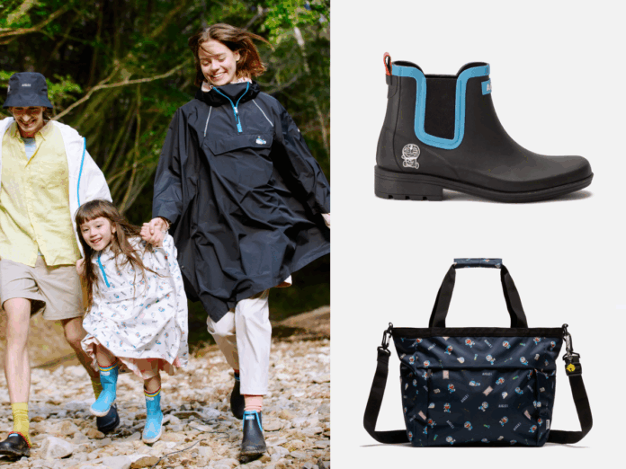 【阪急うめだ本店】ドラえもんと「AIGLE」が初のコラボレーション！親子で梅雨を楽しむウェアやレイングッズが『GREEN AGE』に登場のメイン画像