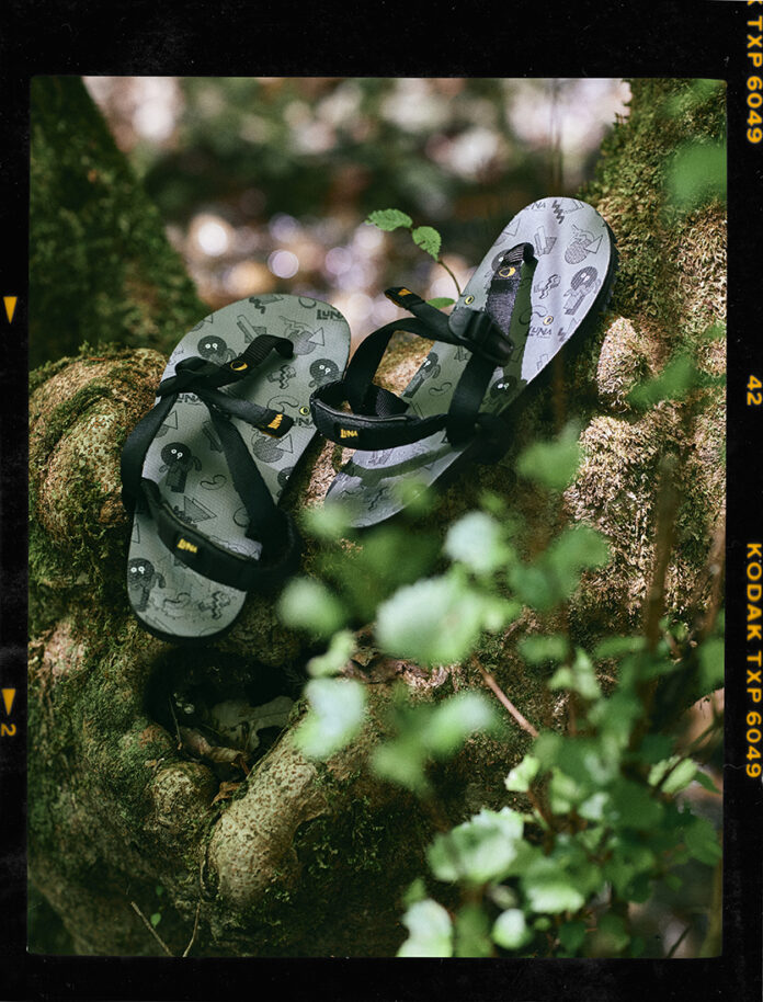 LUNA SANDALS＜ルナサンダル＞がアーティスト神山隆二氏と初コラボ。「Retro Oso Flaco × 