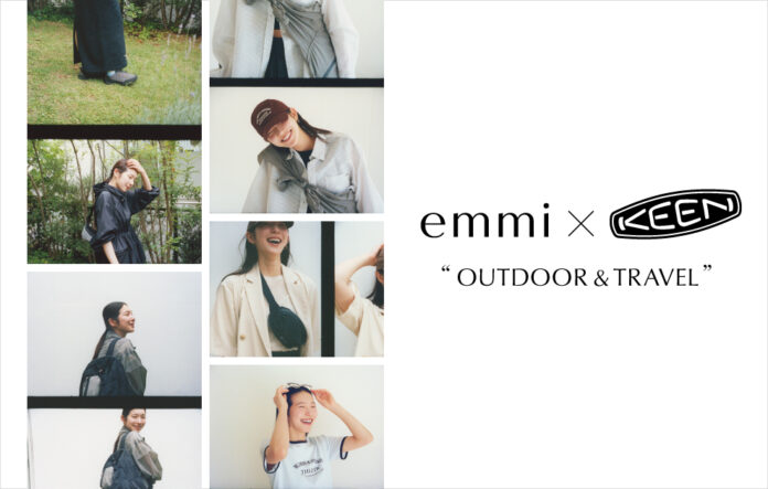 【emmi×KEEN】アウトドアシーズンに最適な機能性と、アーバンスタイルにも馴染むモードなデザイン性を備えたサステナブルコレクションが登場！のメイン画像