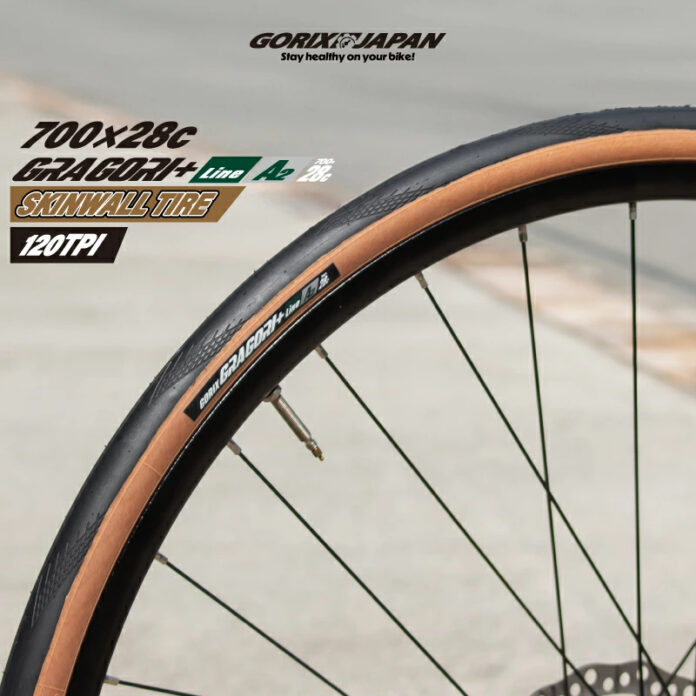 【新商品】自転車パーツブランド「GORIX」から、自転車タイヤ(GRAGORI+LINE.A2)が新発売!!のメイン画像
