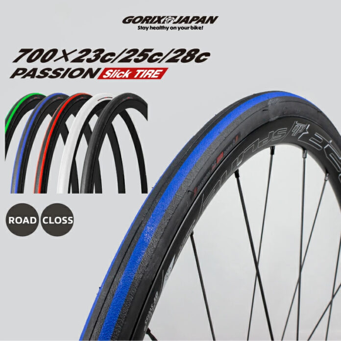 【新商品】自転車パーツブランド「GORIX」から、自転車タイヤ(passion)のブラック新サイズ[700☓28c]が新発売!!のメイン画像