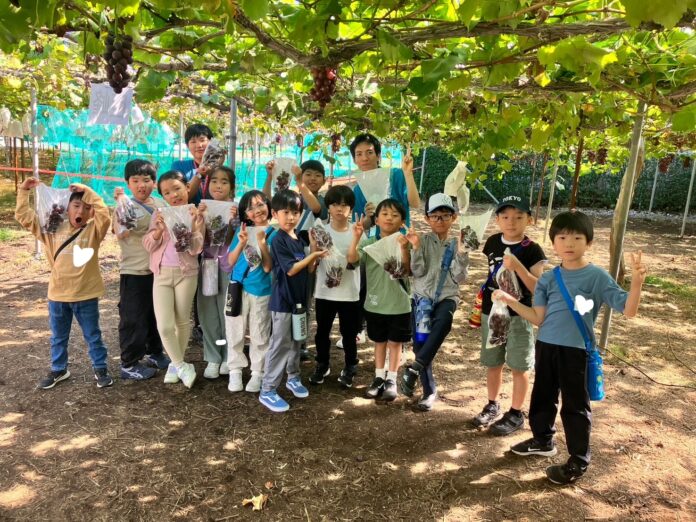 【夏休みの過ごし方】季節の体験を一日で！ぶどう狩り＆ウォーターアスレチックのメイン画像