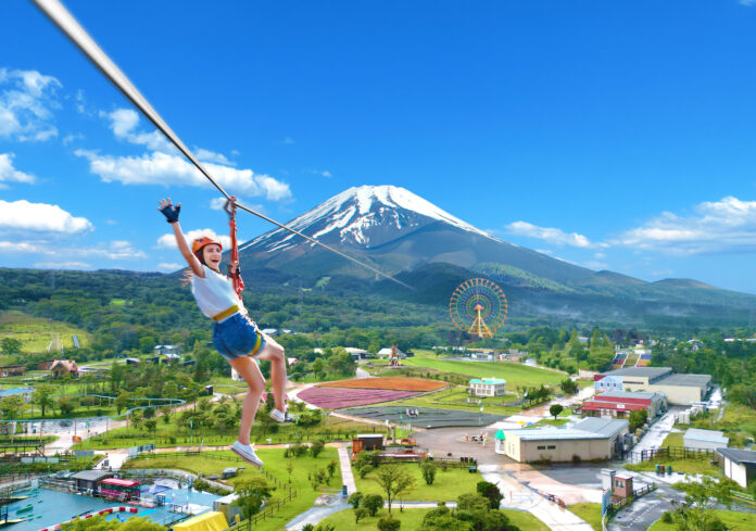 ぐりんぱで富士山の大自然を空から感じる爽快体験！FUJI SKY ATTACK（フジスカイアタック）9月20日(土)オープンのメイン画像