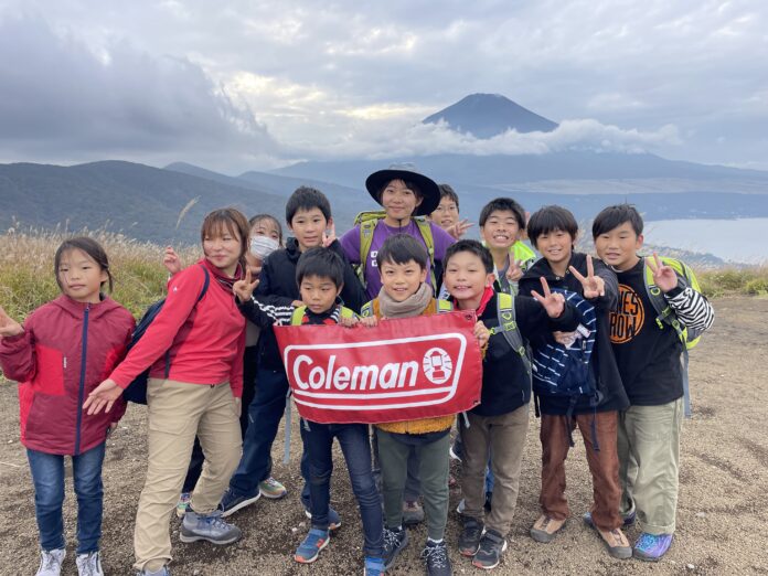 コールマン、子どもの自然体験を応援！ 富士山周辺で登山家 戸髙雅史氏と共にキッズキャンプを開催のメイン画像