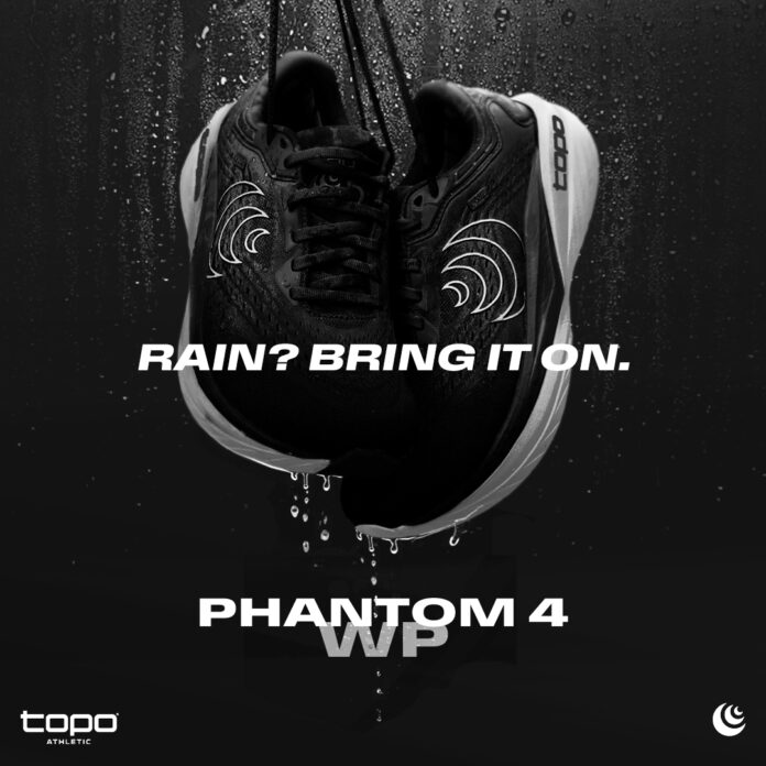 さらに厚く、さらに快適に。Topo Athletic®︎「PHANTOM 4」よりウォータープルーフモデルが新登場！のメイン画像
